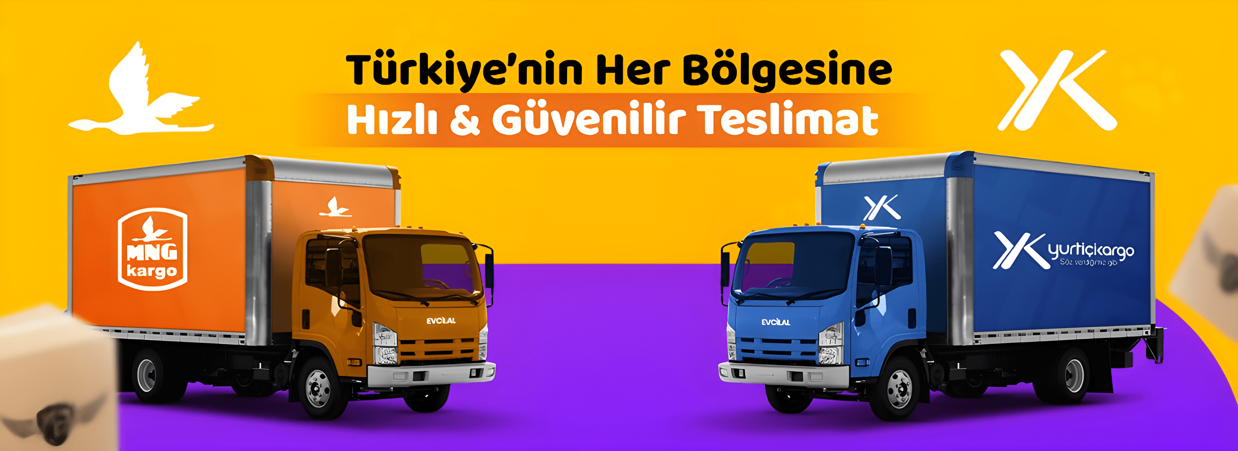 hızlı teslimat evcilal