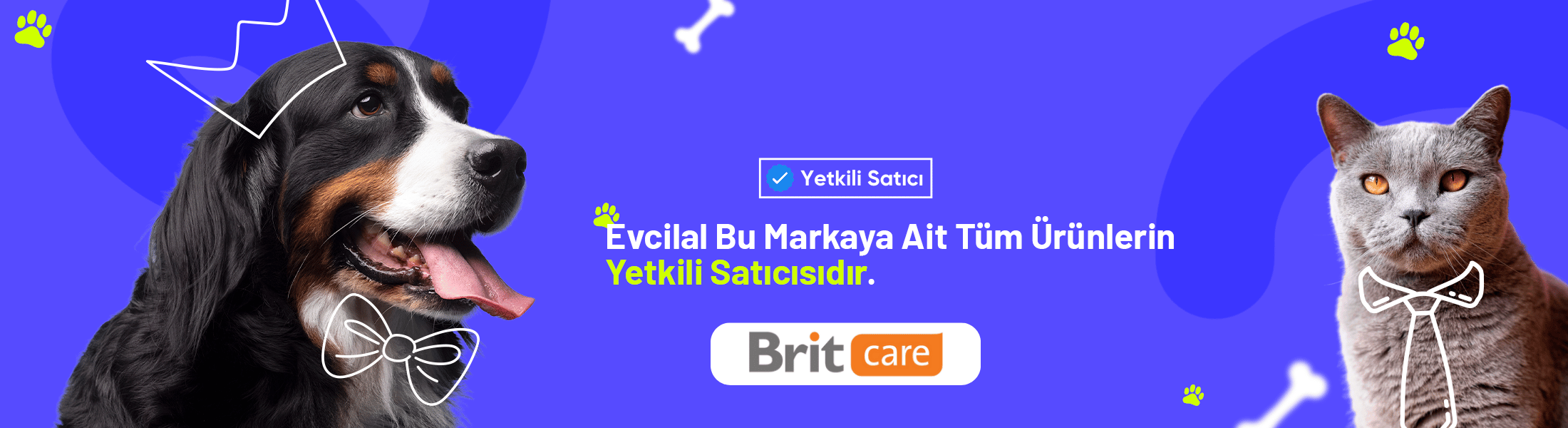 brit care kedi ve köpek mamaları